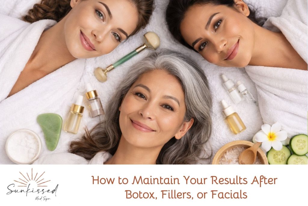 How to Maintain Your Results After Botox, Fillers, or Facials
